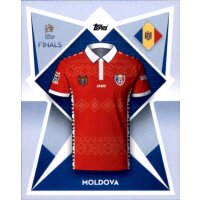 Sticker Road to UEFA Nations League 204 - Trikot Moldawien