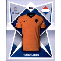 Sticker Road to UEFA Nations League 206 - Trikot Niederlande