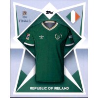 Sticker Road to UEFA Nations League 212 - Trikot Irland