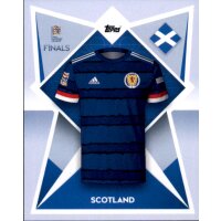 Sticker Road to UEFA Nations League 215 - Trikot Schottland