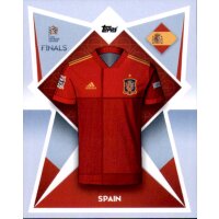 Sticker Road to UEFA Nations League 219 - Trikot Spanien