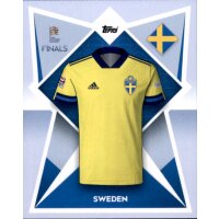 Sticker Road to UEFA Nations League 220 - Trikot Schweden