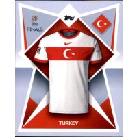 Sticker Road to UEFA Nations League 222 - Trikot Türkei