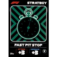 1 - Turbo Attax F1 2022 -  Strategiekarten - Fast Pitstop