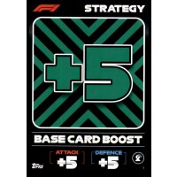 3 - Turbo Attax F1 2022 -  Strategiekarten - Base Card Boost