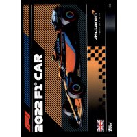 38 - Turbo Attax F1 2022 - McLaren F1 - F1 Car