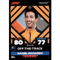 44 - Turbo Attax F1 2022 - McLaren F1 - Daniel Ricciardo