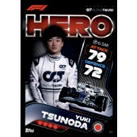 61 - Turbo Attax F1 2022 - Scuderia Alphataur - Yuki Tsunoda