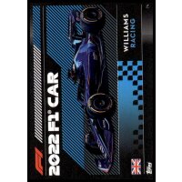 74 - Turbo Attax F1 2022 - Williams Racing - 2022 F1 Car
