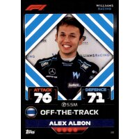 80 - Turbo Attax F1 2022 - Williams Racing - Alex Albon
