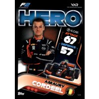 121 - Turbo Attax F1 2022 - F2 Team - Amaury Cordeel