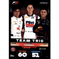 127 - Turbo Attax F1 2022 - F3 Team Trio - Hitech Grand Prix