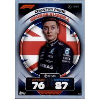 356 - Turbo Attax F1 2022 - Country Pride - George Russell