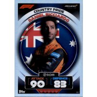 357 - Turbo Attax F1 2022 - Country Pride - Daniel Ricciardo