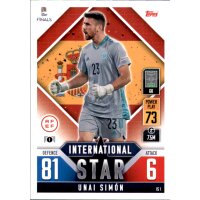 IS01 - Unai Simon - International Star - 2022