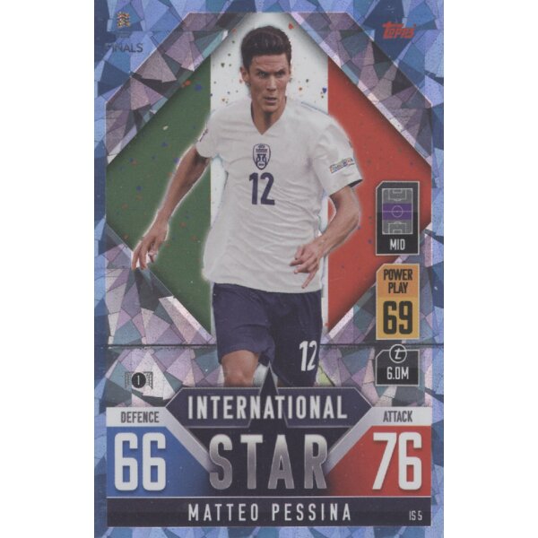 IS05 - Matteo Pessina - International Star - CRYSTAL FOIL - Parallel - 2022