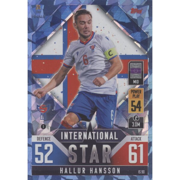 IS90 - Hallur Hansson - International Star - CRYSTAL FOIL - Parallel - 2022