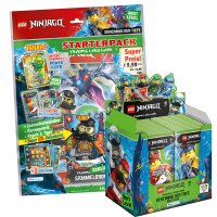 LEGO Ninjago 7 NEXT LEVEL Trading Cards - 1 Starter + 1...