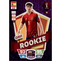 16 - Gavi - Rookie - WM 2022