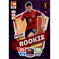 17 - Pedri - Rookie - WM 2022