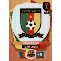 59 - Cameroon  - Team Crest - WM 2022