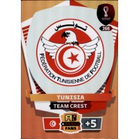 266 - Tunisia  - Team Crest - WM 2022