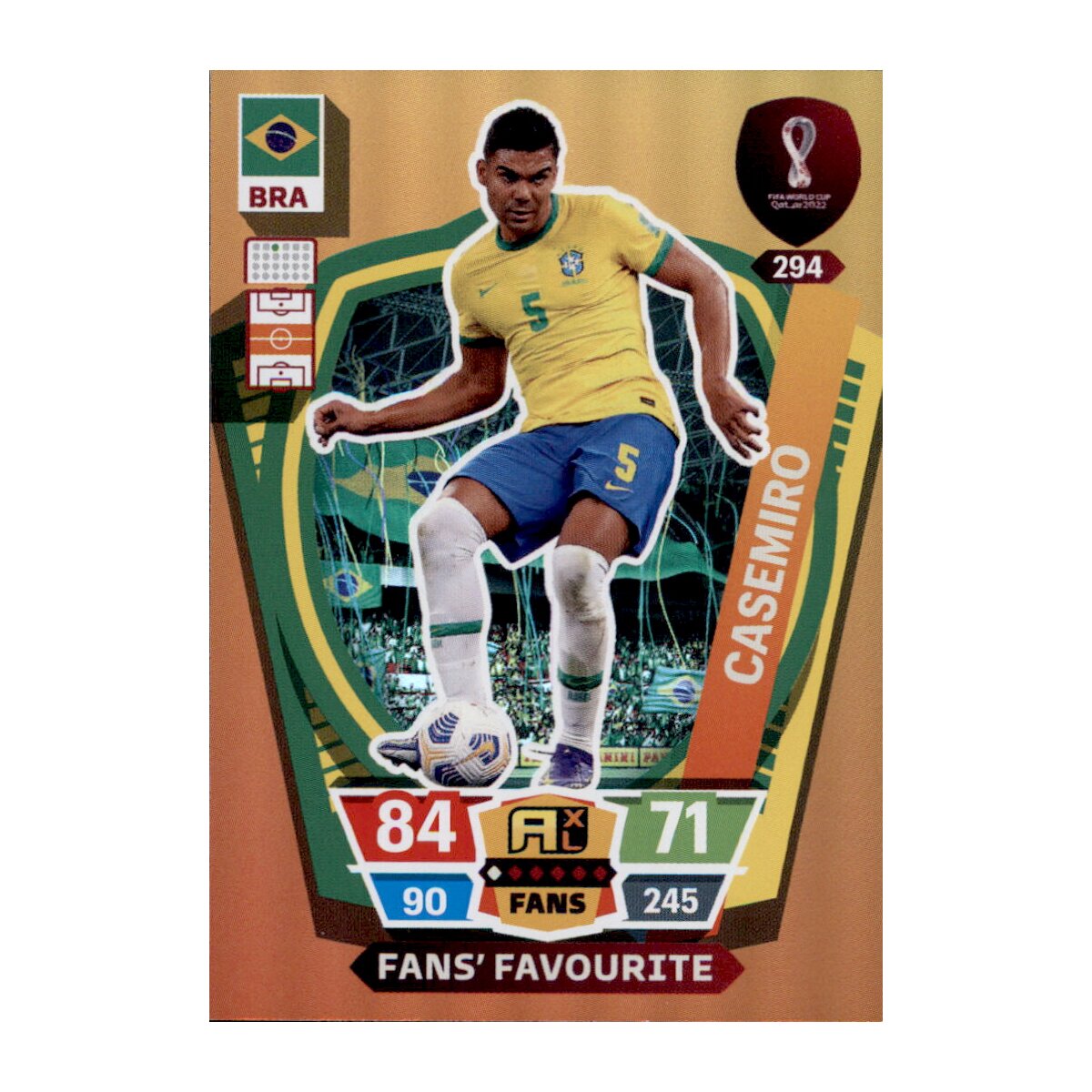 294 - Casemiro - Fans Favourite - WM 2022, 1,19
