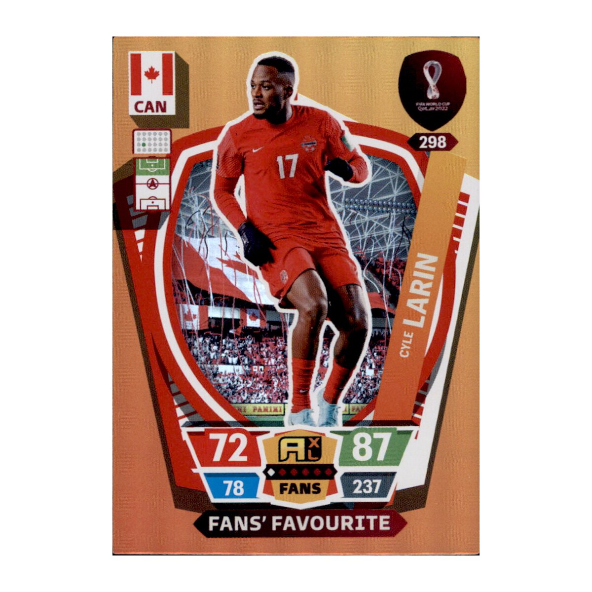 298 - Cyle Larin - Fans Favourite - WM 2022, 1,49