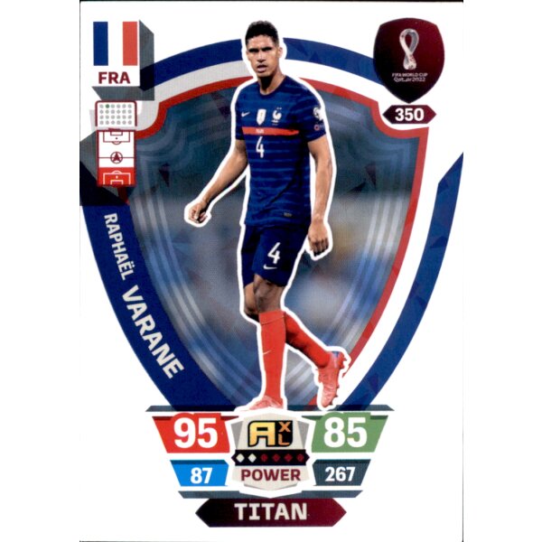 350 - Raphael Varane - Titan - WM 2022