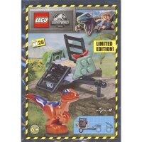 Blue Ocean - LEGO Jurassic World - Sammelfigur Raptor & Falle