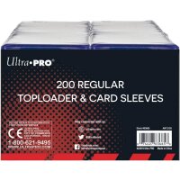 200 Ultra Pro 3 x 4 Toploader + 200 collect-it Hüllen