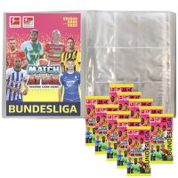 Topps Match Attax 2022/23 - 1 Leere Sammelmappe + 10 Booster