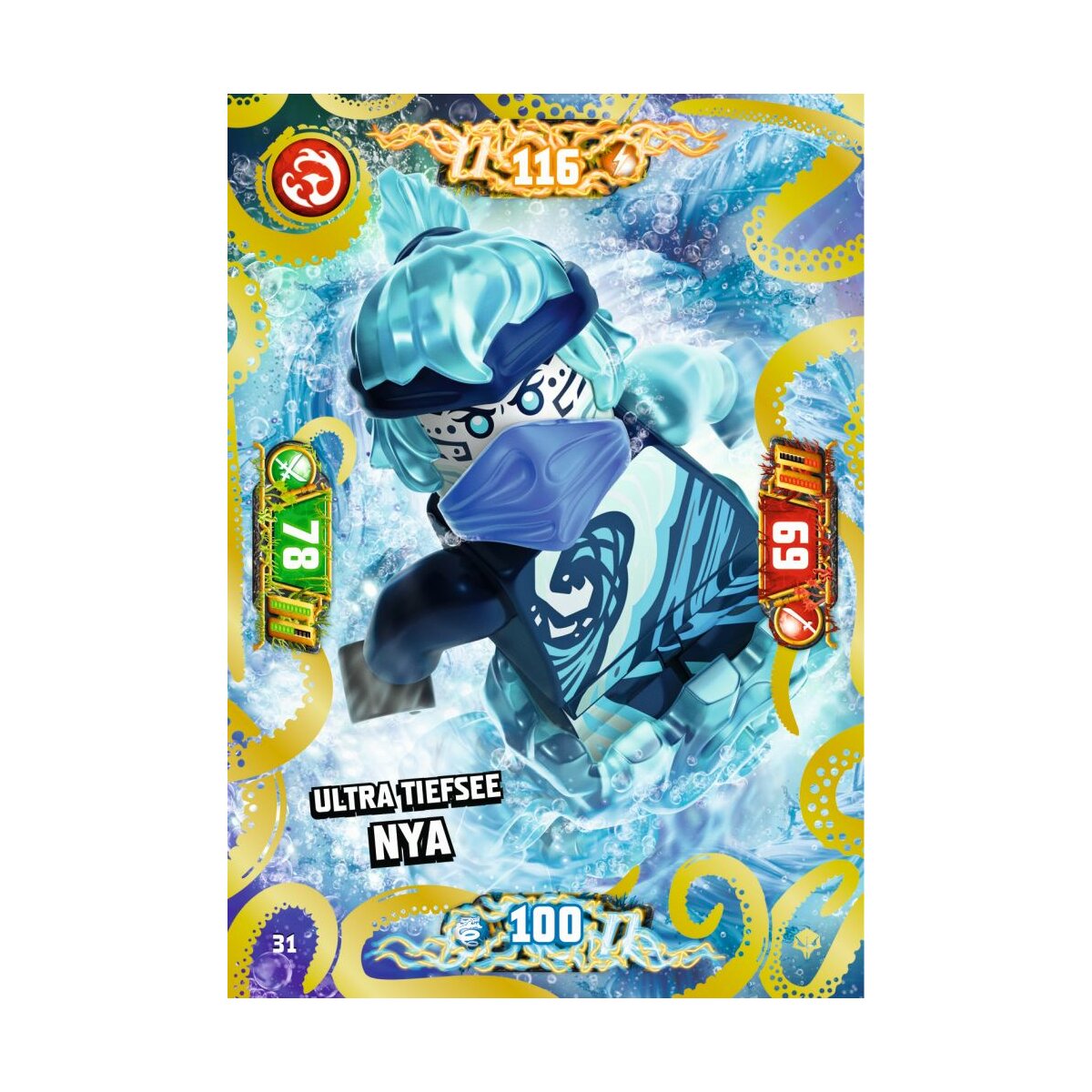 31 - Ultra Tiefsee Nya - Ultra Karte - Serie 7 NEXT LEVEL, 2,99