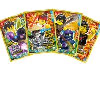 LEGO Ninjago Serie 7 Trading Cards - 4 verschiedene...