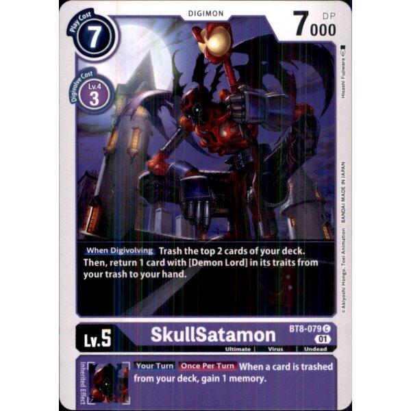 BT8-079 - SkullSatamon - Common