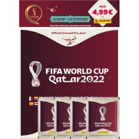 Panini WM 2022 Qatar Sammelsticker - Starter-Set 1 (Album...