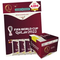 Panini WM 2022 Qatar Sammelsticker - Starter-Set 1 (Album...