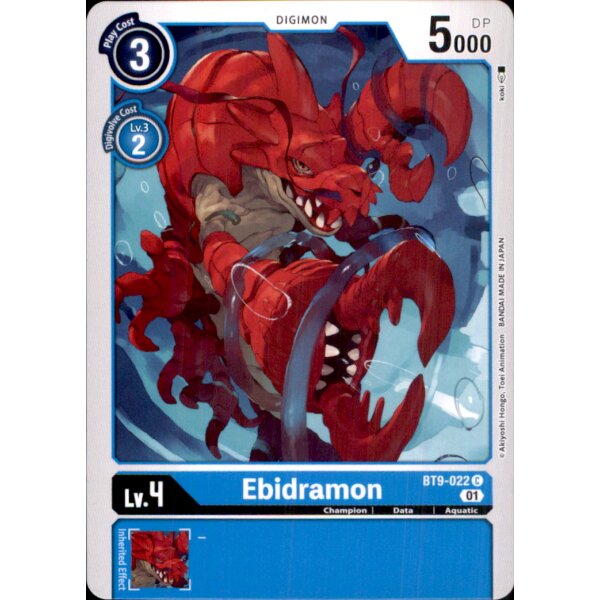 BT9-022 - Ebidramon - Common