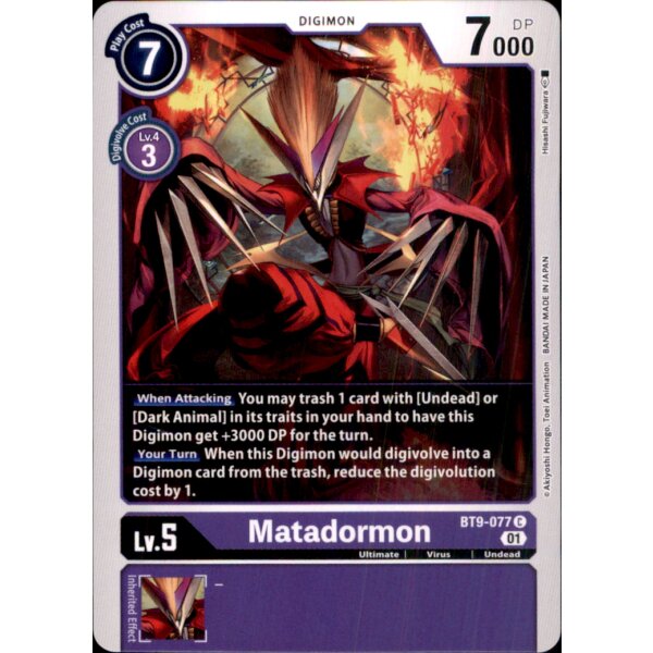 BT9-077 - Matadormon - Common