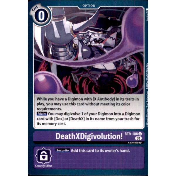 BT9-106 - DeathXDigivolution! - Common