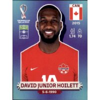 Panini WM 2022 Qatar - Sticker CAN19  - David Junior Hoilett