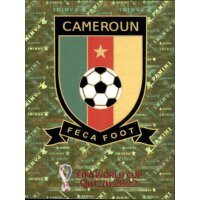 Panini WM 2022 Qatar - Sticker CMR2  - Team Logo - Kamerun
