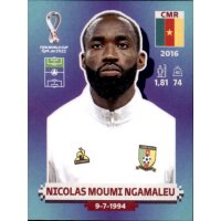 Panini WM 2022 Qatar - Sticker CMR19  - Nicolas Moumi...