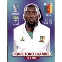 Panini WM 2022 Qatar - Sticker CMR20  - Karl Toko Ekambi
