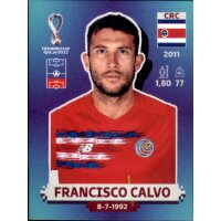 Panini WM 2022 Qatar - Sticker CRC6  - Francisco Calvo
