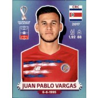 Panini WM 2022 Qatar - Sticker CRC10  - Juan Pablo Vargas