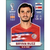 Panini WM 2022 Qatar - Sticker CRC14  - Bryan Ruiz