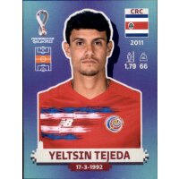 Panini WM 2022 Qatar - Sticker CRC15  - Yeltsin Tejeda