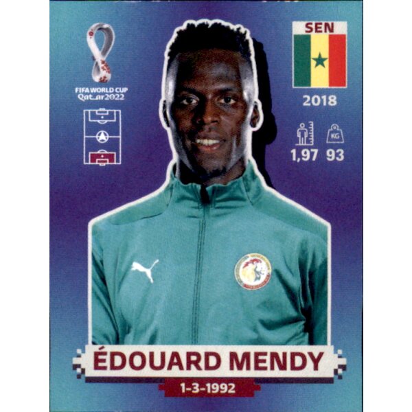 Panini WM 2022 Qatar - Sticker SEN3  - Edouard Mendy