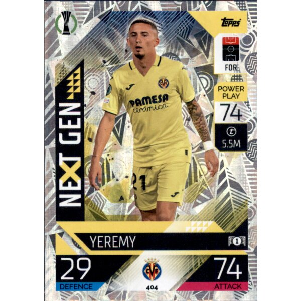 404 - Yeremy Pino - Next Gen - 2022/2023